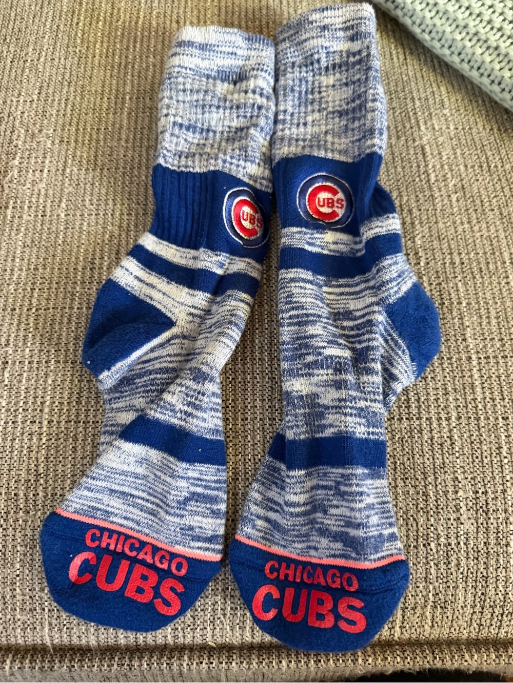 Chicago Cubs Stance Blue Crew Socks